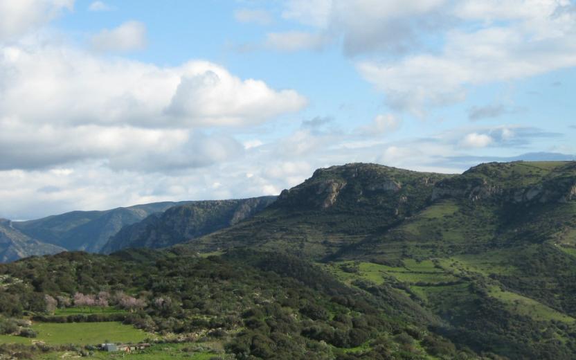 Belvedere di Su Pardu visto da Armungia