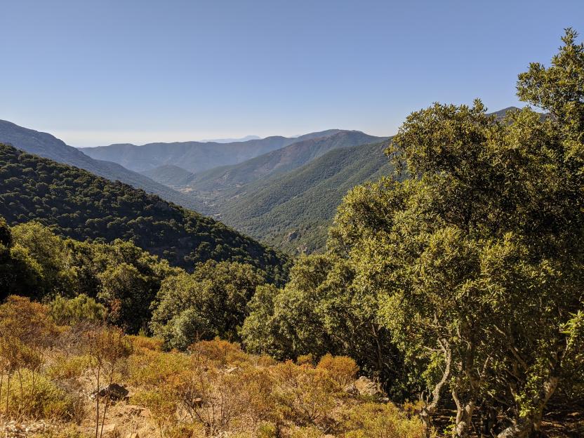 Genna Farraceus, panorama, Linas, Villacidro-Gonnosfanadiga