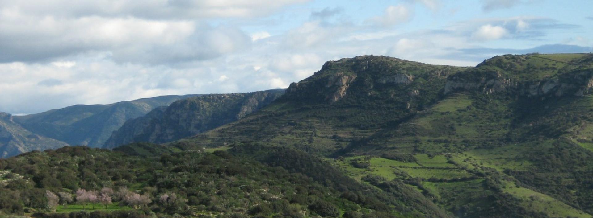 Belvedere di Su Pardu visto da Armungia