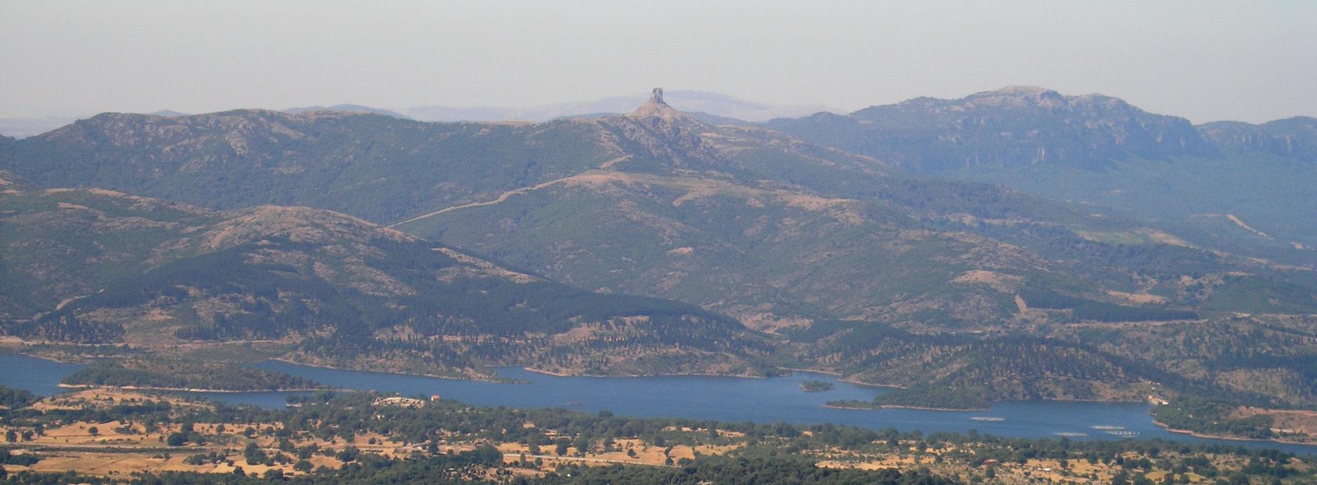 Panorama dal monte Olinie