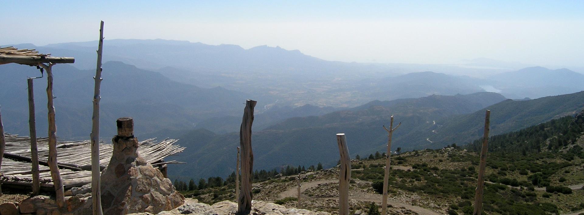 Panorama dal monte Olinie