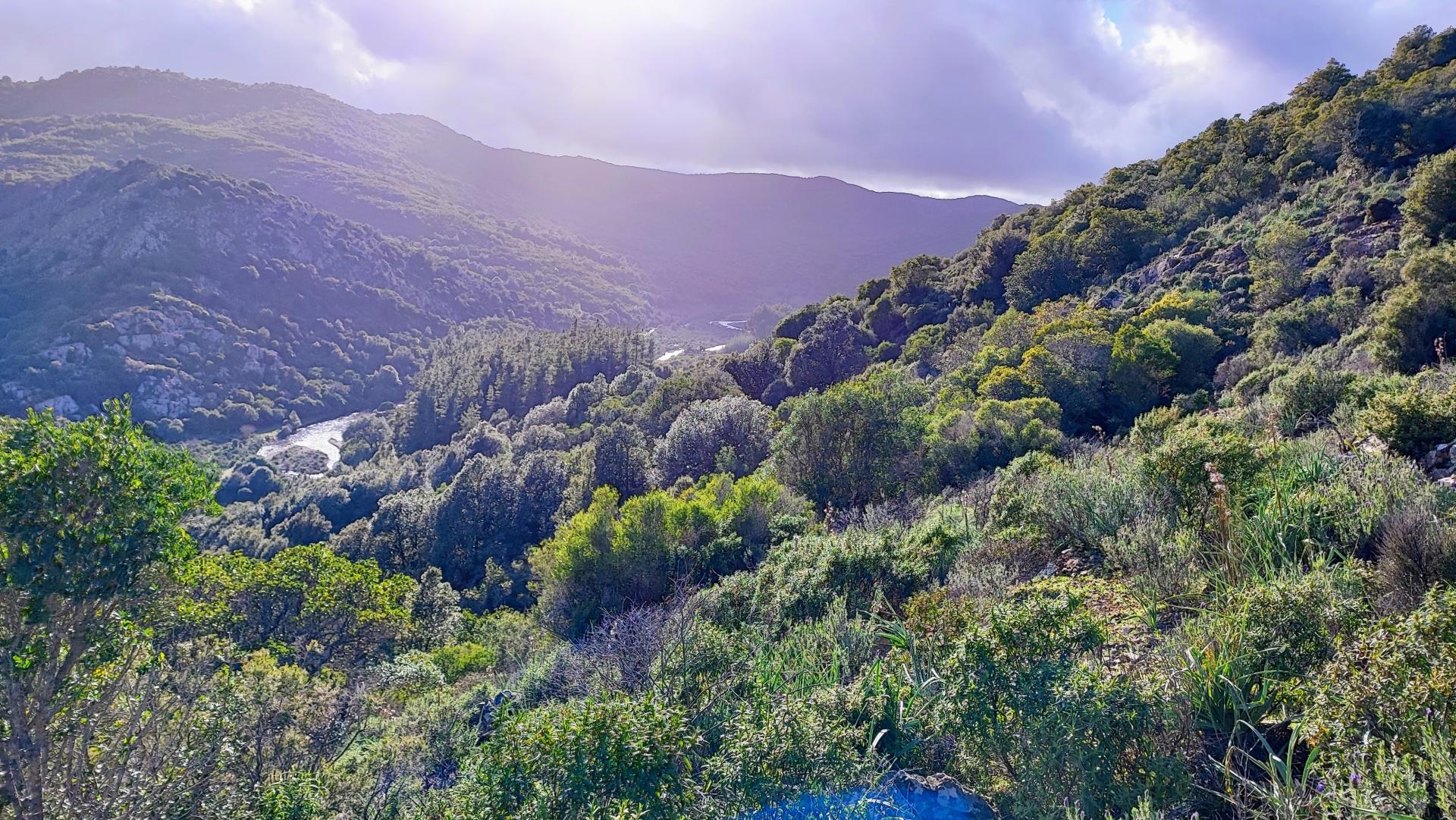 LA vallata omonima da cui il rio Oridda si tuffa nelle cascate