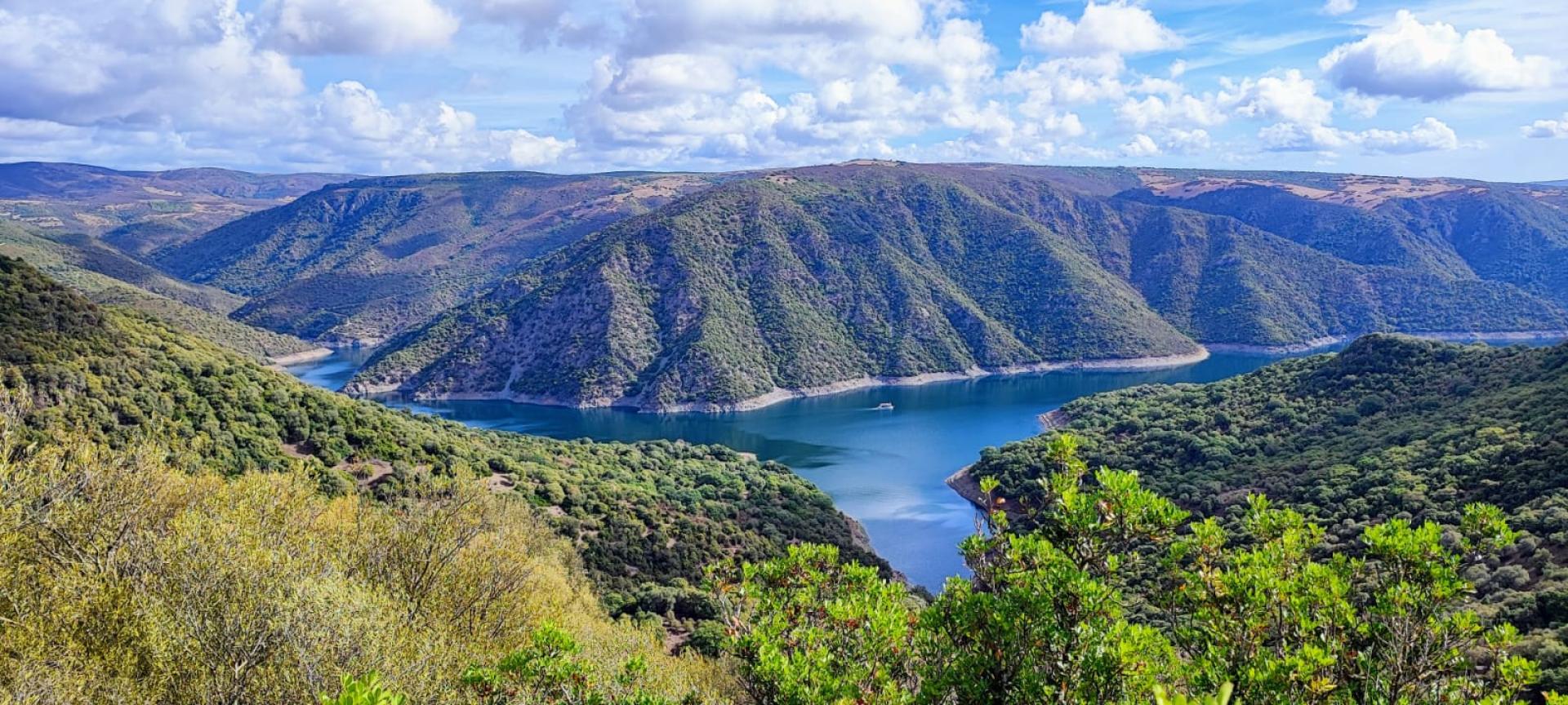 Panorama nei pressi di Funtana e cannas